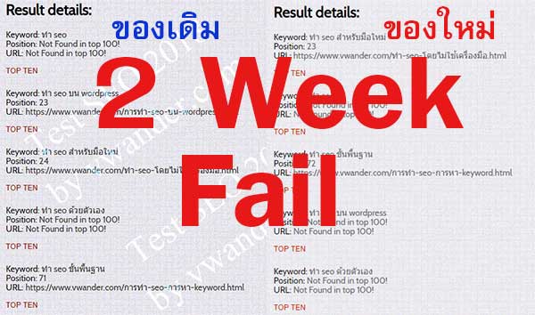 ผลทำ SEO 2018 ตอน 2